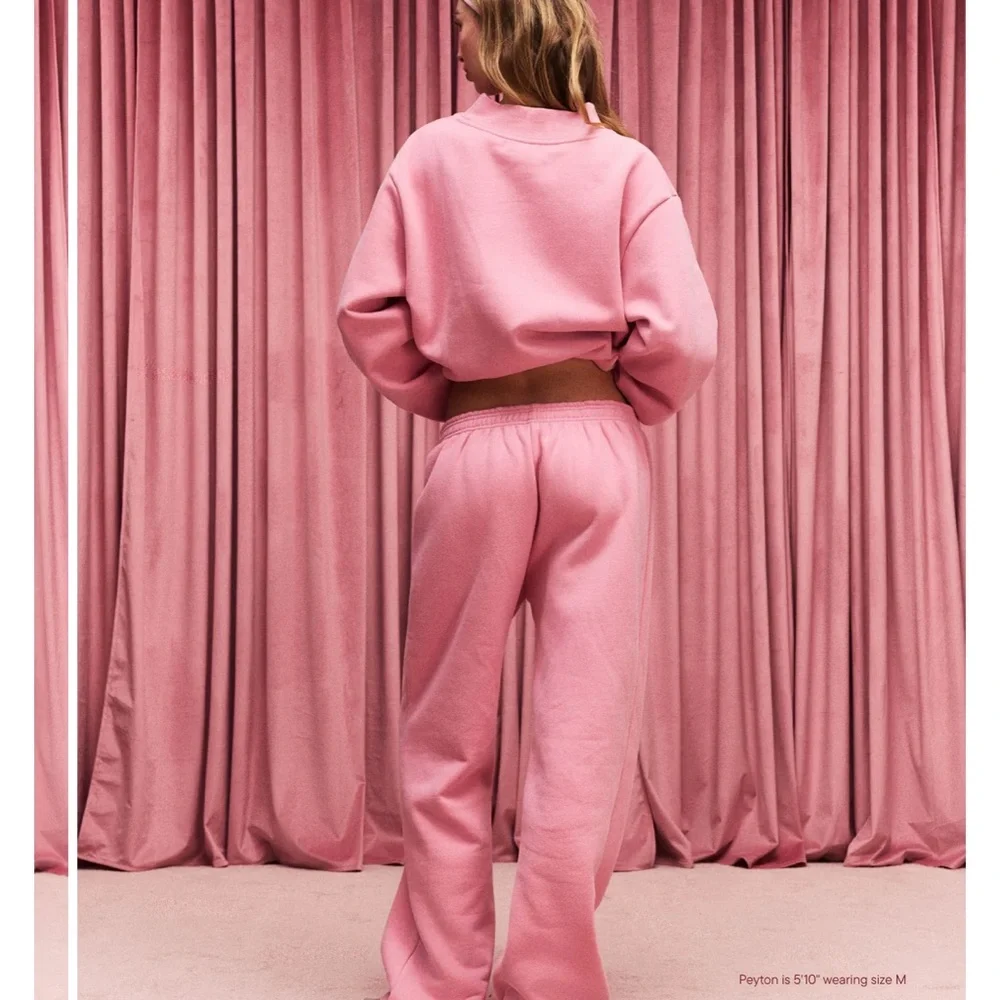 Parke Women's blush boxer Sweatpants NWT - Picture 2 of 2